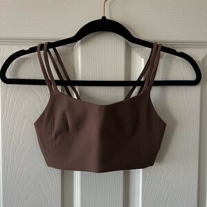 Brown Sports Bra